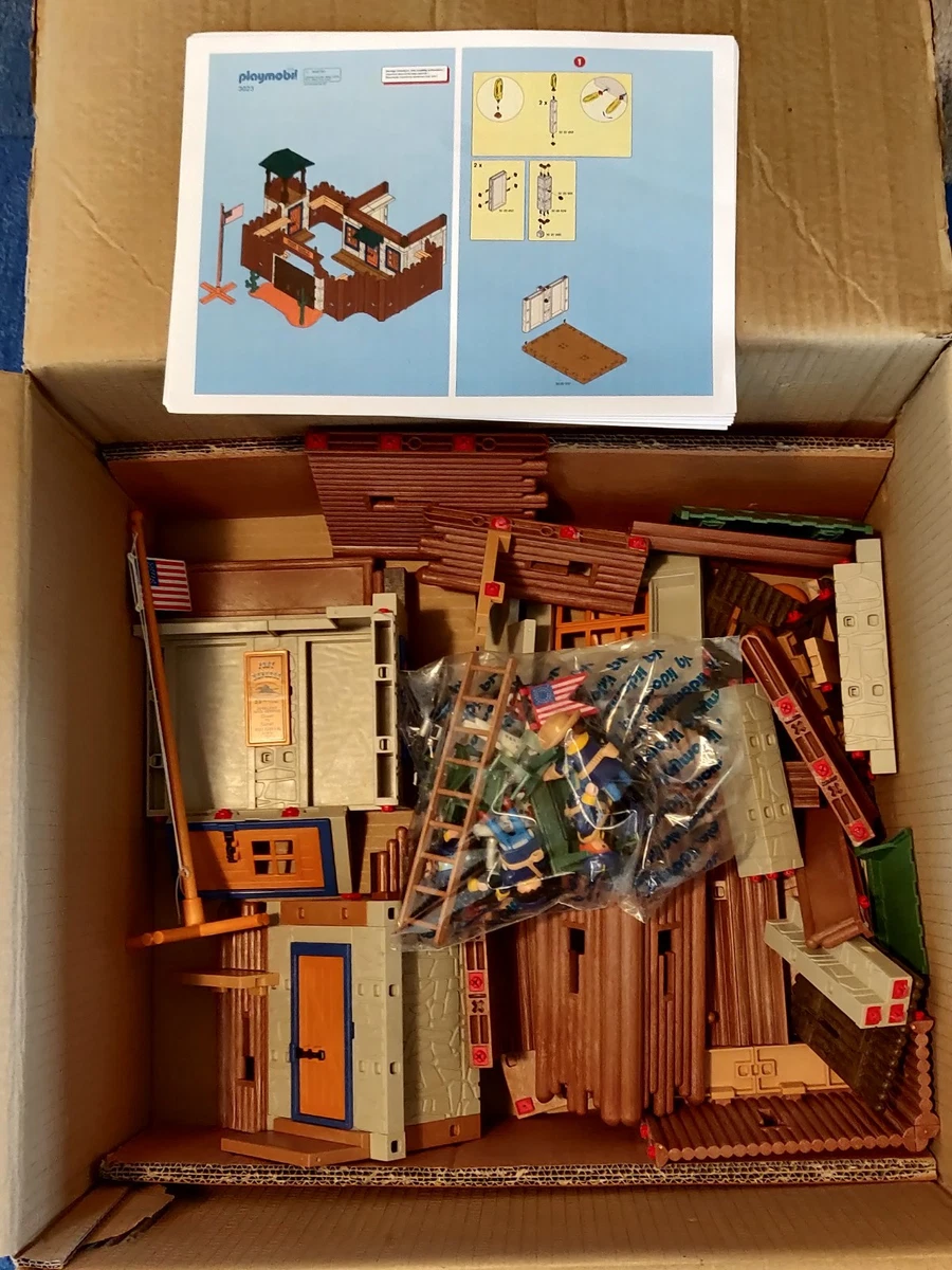 Playmobil Western 3023 – Le Fort Vintage De 1998 Pour Fans De Cow-boys