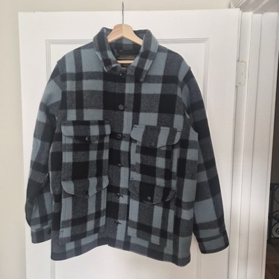 Filson Chris Stapleton Mackinaw Wool Cruiser Medium, Blue