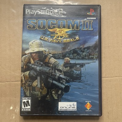 SOCOM 2 II U.S. Navy SEALs (PlayStation 2, 2003) Complete CIB