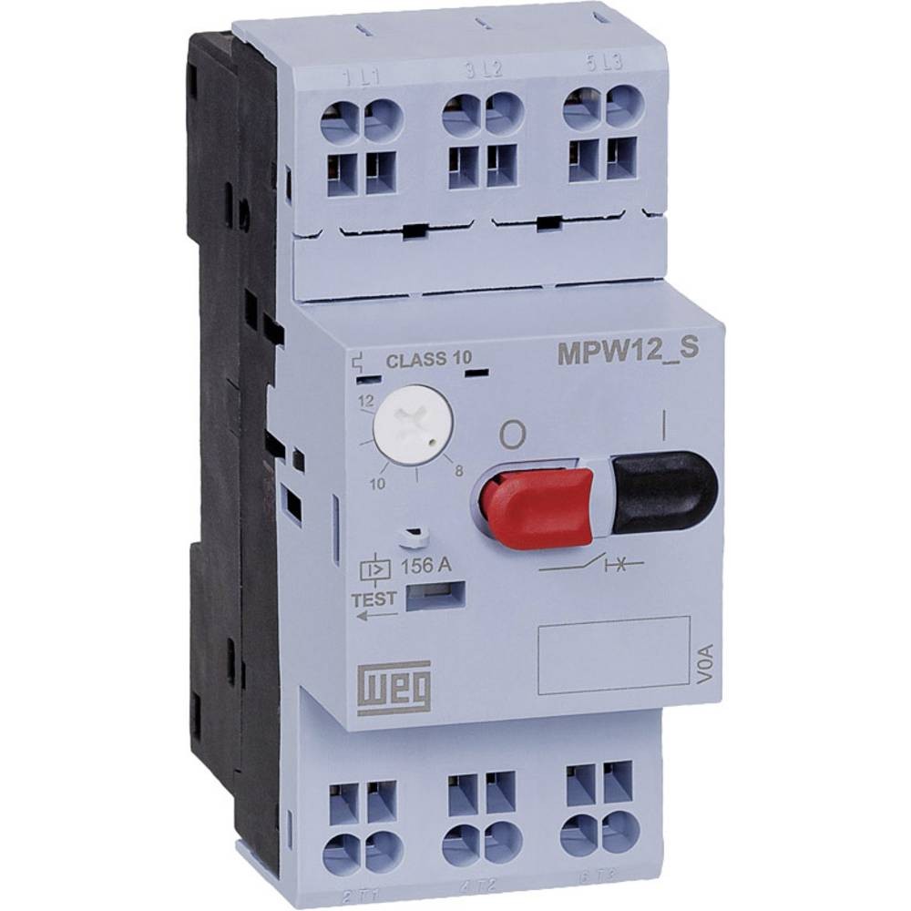 Disjoncteur de protection moteur WEG 2.5 A contre surcharge et court-circuit