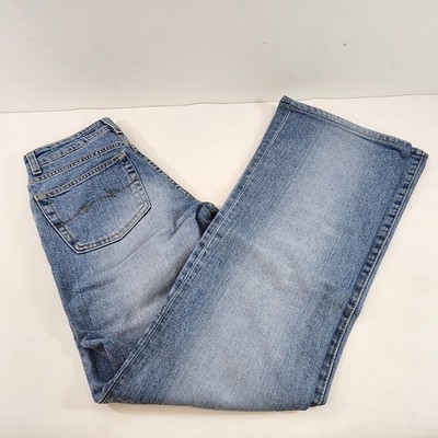 Parasuco Jeans 24x32 Wide Leg Medium Wash Vtg Denim Made in Italy Vtg 90s