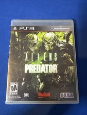 Alien vs. Predator (PS3, 2010) CIB, Manual, Mint Disc! Play Predator/Alien/Human
