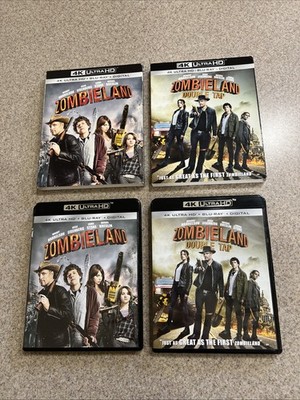 Zombieland & Zombieland Double Tap (4K Blu-ray; No Digi) W/Slipcovers (Box Ship)