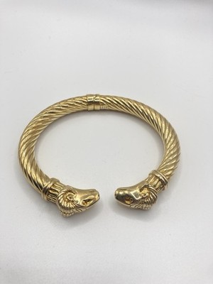 IATOR ITALY Sterling goat cuff bracelet Italian 33gr