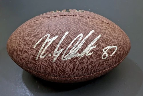 Rob Gronkowski New England Patriots Signed Autographed Football with COA