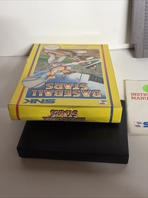 COMPLETE Baseball Stars NES Nintendo CIB Manual BOX Game SPORTS Sleeve - TESTED
