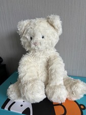 Jellycat Fuddlewuddle White Kitty Excellent Condition Without Tags Rare