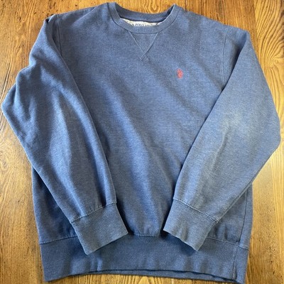 US Polo Association Luxury Feel Medium Heavy weight Navy Round Neck Sweatshirt