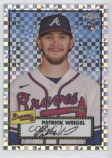 2021 Topps Chrome Platinum Anniversary X-Fractor Patrick Weigel #105 0go3