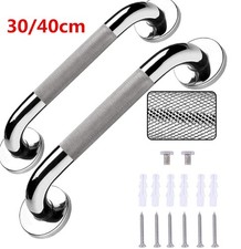 Anti Slip Shower Grab Handle,Stainless Steel Bath Grab Bar Hand Rail Support UK