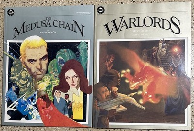 THE MEDUSA CHAIN DC GRAPHIC NOVEL #3 ERNIE COLON #2 WARLORDS SKEATES WENZEL