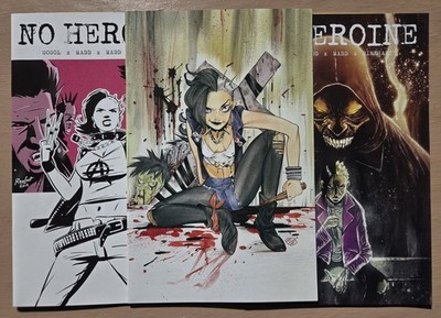 No Heroine #1 2020 Source Point Press Peach Momoko Variant Exclusive Frank Gogel