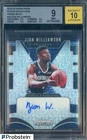 2019-20 Panini Mojo Prizm #38 Zion Williamson RC Rookie /25 BGS 9 w/ 10 AUTO