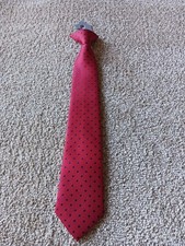 Van Heusen Children's Clip On Red Tie