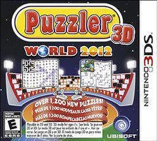 Puzzler World 2012 3D - Nintendo 3DS  TESTED