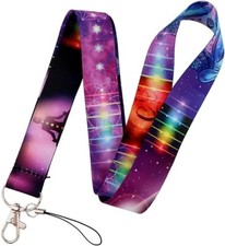 Meditation Meditate Chakra Yoga Hindu Buddhist Mantra 17.7" Neck Lanyard NEW