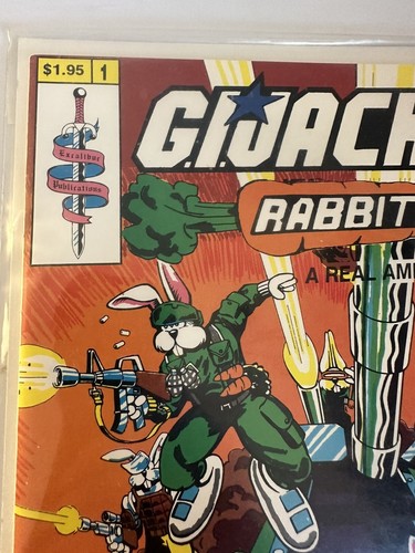 G.I. Jack Rabbits A Real American Hare Vol #1 Edición 1 Excalibur Pub. Arah 1986 - Imagen 5 de 12