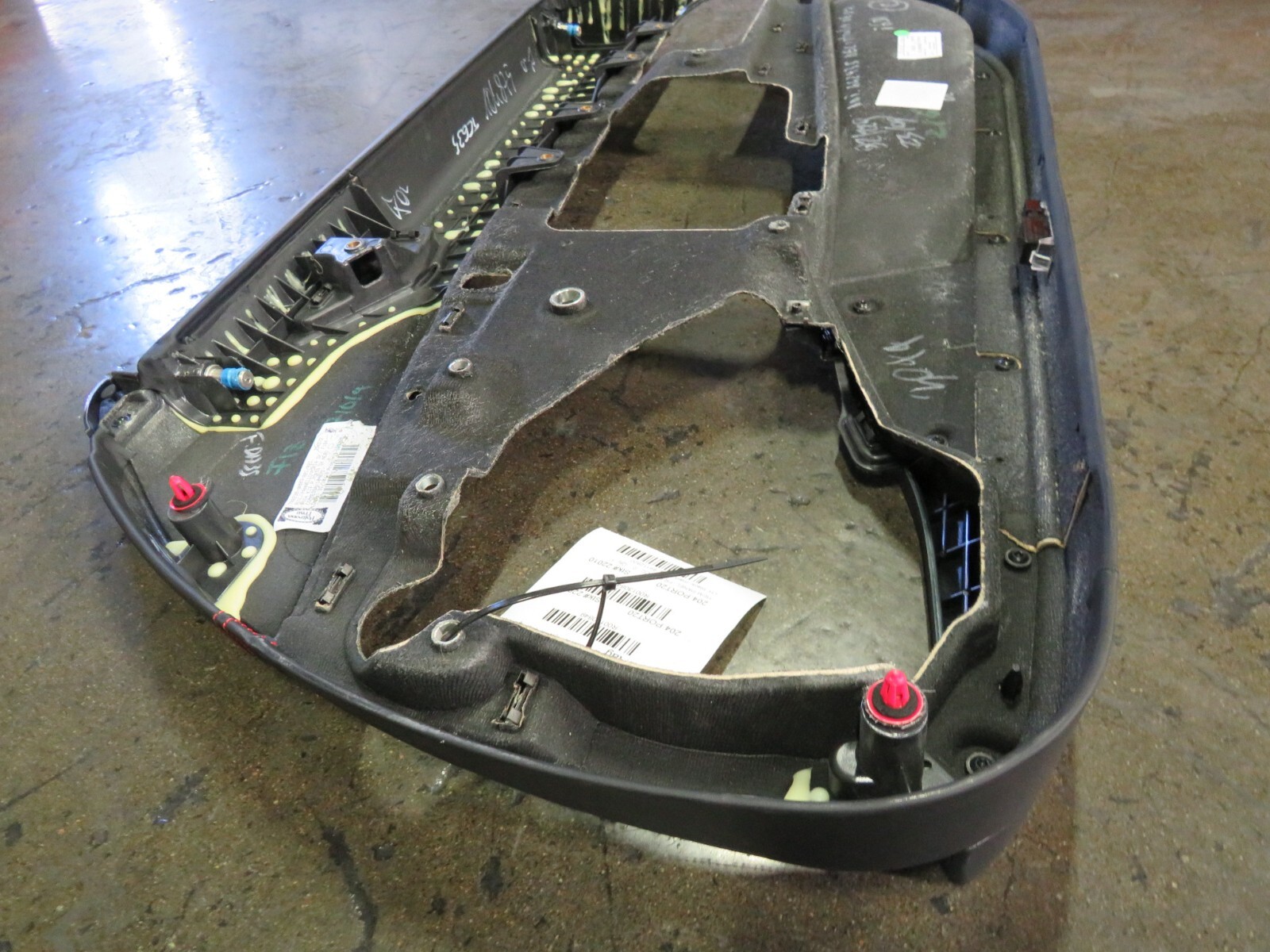 Ferrari Portofino, LH, Left, Front Door Trim Panel, Dmg, Used, P/N 89112800