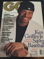GQ magazine 1996, Ken Griffey Jr. Tea Leoni, P.J. Harvey, Tony Curtis