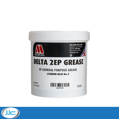Millers Oils 500g Delta 2EP Motorsport/Rennsport Lithiumfett für Radlager