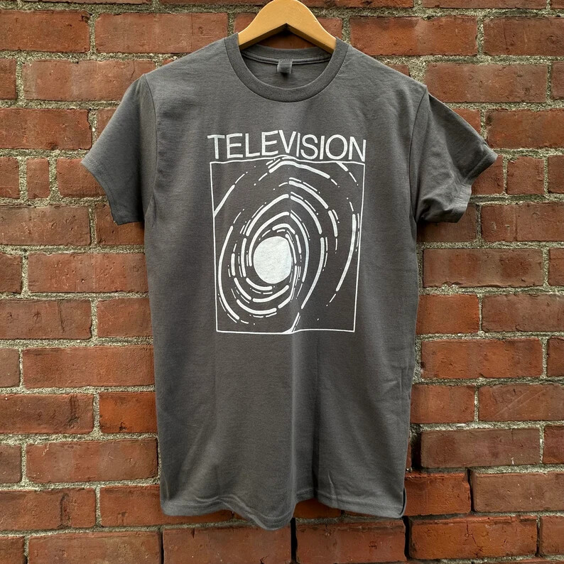 Televison Marque Moon T Shirt Vintage Graphic Rock Band Punk