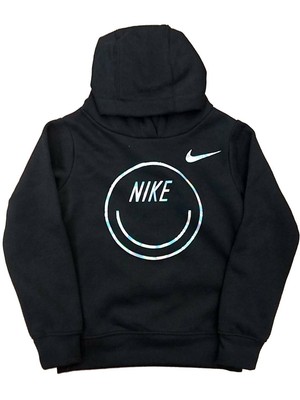 girls black nike jumper