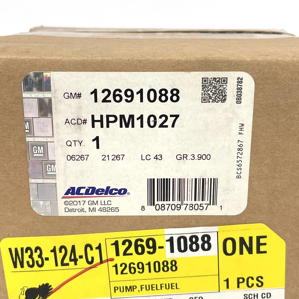 Nuevo conjunto de bomba de combustible genuino GM OEM 12691088 Cadillac Blazer Camaro Acadia Foto 3 de 4
