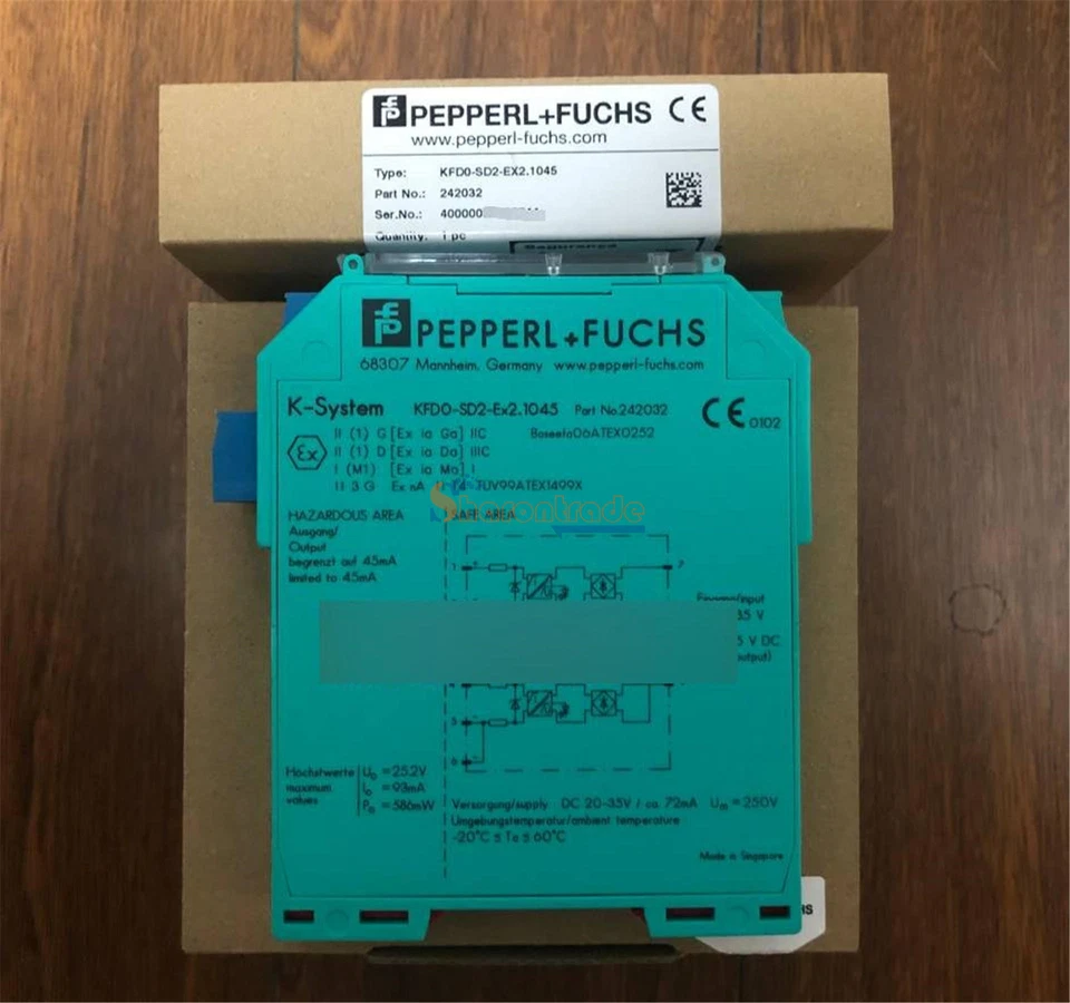 Pepperl+fuchs KFD0-SD2-Ex2.1045 Sicherheit Barrier