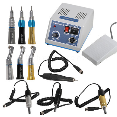 Dental Marathon Micromotor 35K rpm Polisher /Contra Angle /Straight Handpiece DL