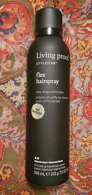 Living Proof Style/Lab Flex Hairspray Sets Shapes Finishes 7.5 Oz New