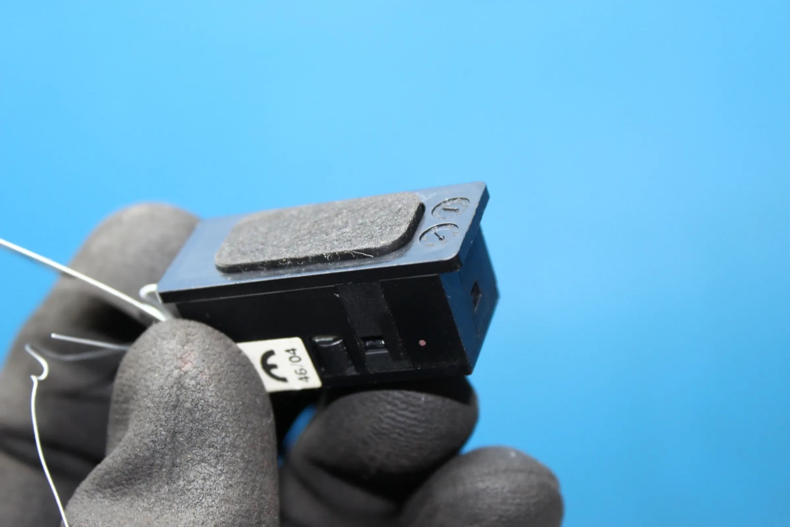 murral Snow flower lace beret (Black)