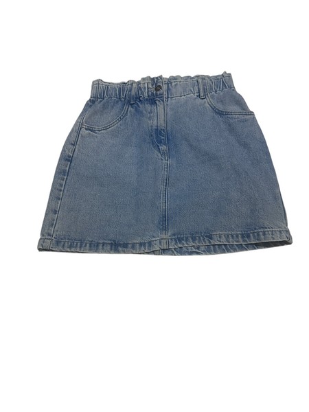 Sportsgirl Womens Size 8 Blue Elastic Waist Jean Skirt Good Condition