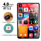 4 inch Full Touch Screen Bluetooth 5.2 Android MP3 Music MP4 Video Player 128GB