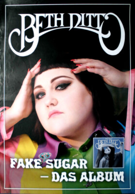 BETH DITTO - GOSSIP - 2017 - Promotion - Plakat - Fake Sugar - Poster