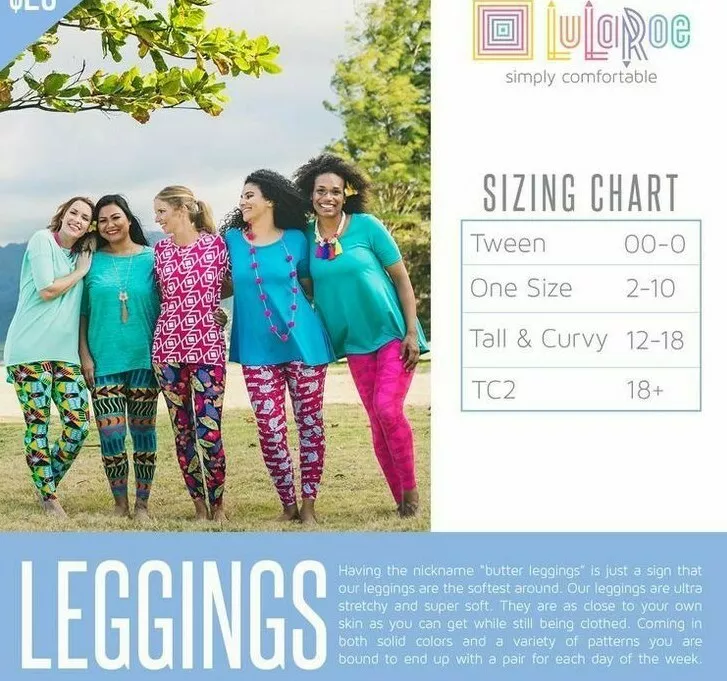 Jordan lularoe top size chart