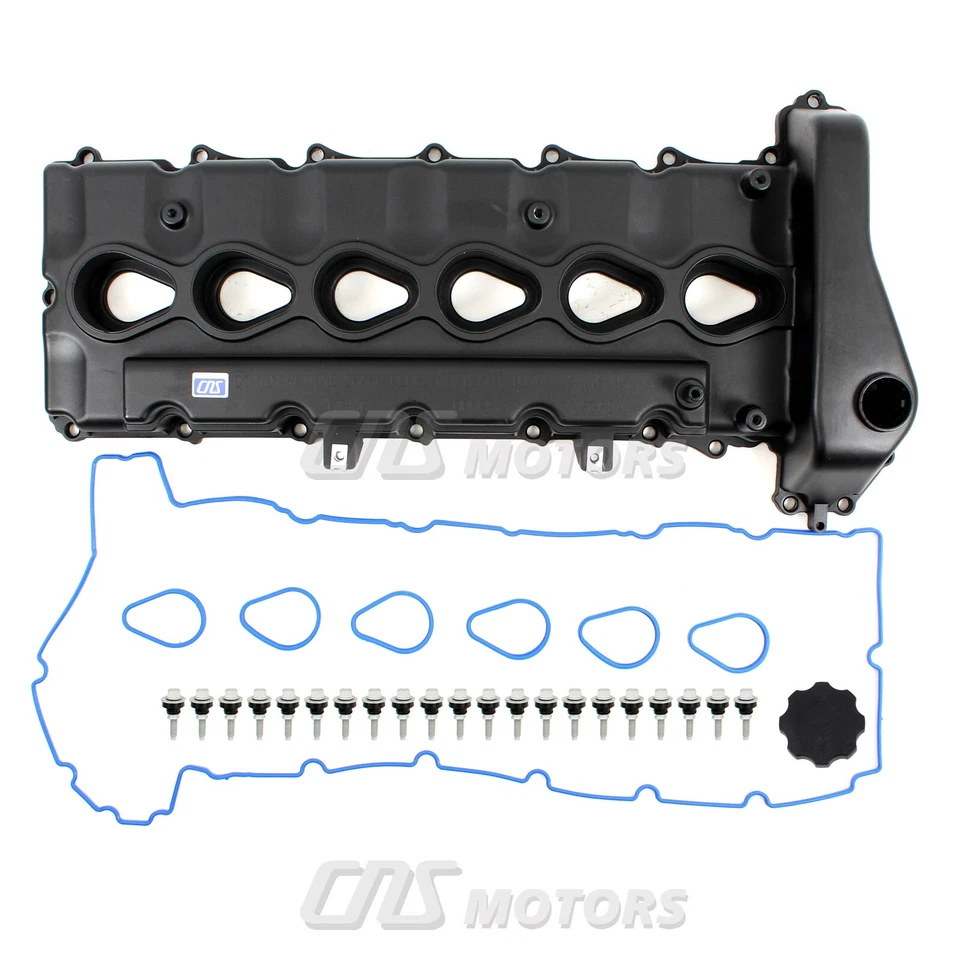 Valve Cover & Gasket & Cap for 02-05 GM Bravada Envoy Trailblazer Rainier 4.2L Foto 3 de 4
