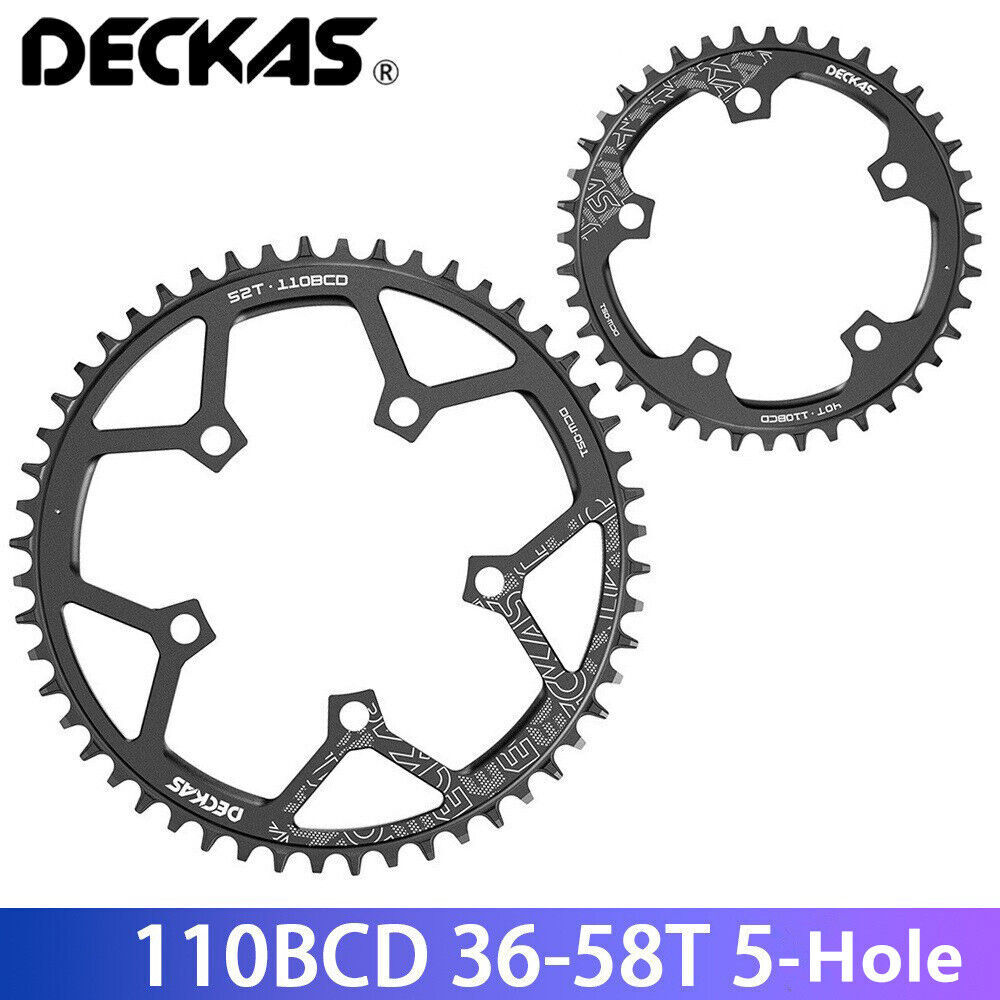 DECKAS 110BCD Chainring Road Bikde Narrow Wide Chain Wheel 5-Arm