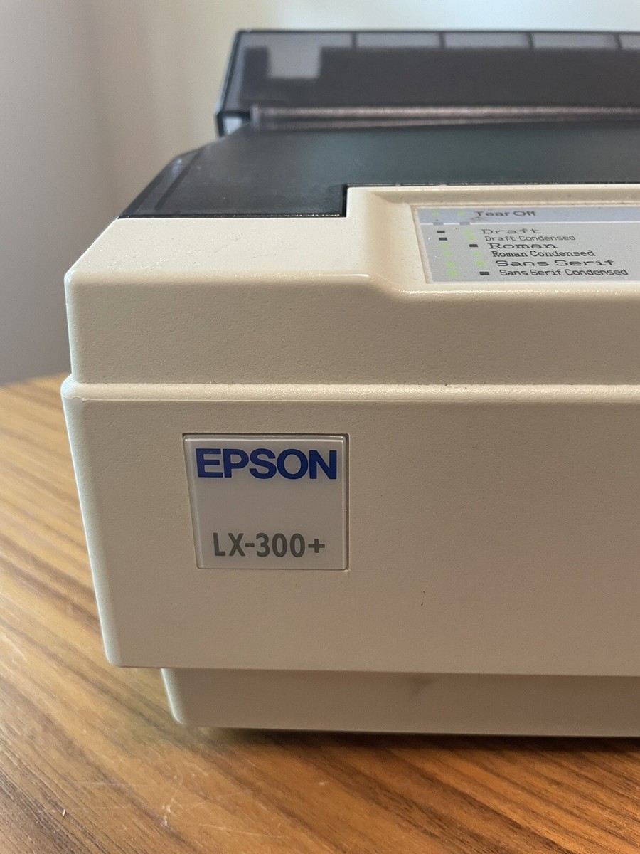 Epson LX-300+ Dot Matrix Printer | eBay Epson LX-300+ Dot Matrix Printer | eBay