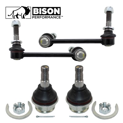 Bison Performance 4pc Front Sway Bar Link Lower Ball Joint Kit For Lexus Toyota