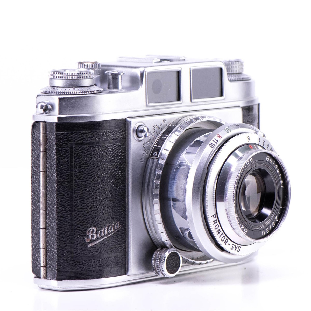 Balda Super Baldina Camera | Baldanar 50mm f2.8 lens | White
