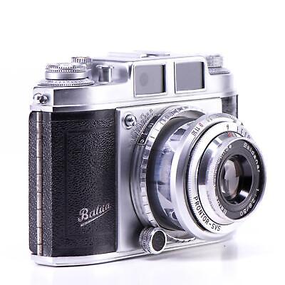 Balda Super Baldina Camera | Baldanar 50mm f2.8 lens | White Balda Super Baldina Camera | Baldanar 50mm f2.8 lens | White