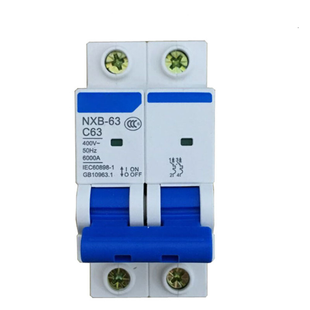 Miniature Circuit Breaker For CHINT NXB-63 2P 63A | eBay