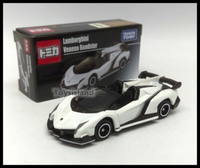 TOMICA ASIA LIMITED LAMBORGHINI VENENO ROADSTER WHITE 1/67 TOMY