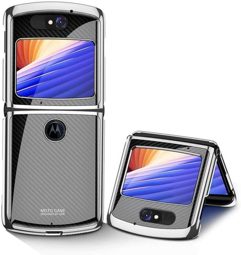Motorola Razr 5G Case Luxury Tempered Glass Shockproof COVER &Thin PlatingFinish - Picture 7 of 13
