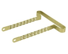 F&R Lowrider Gold Triple Flat Twisted Bumper 20" Bikes Trikes Chopper Cruisers