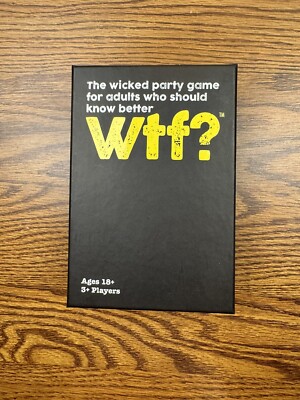 WTF? The Wicked Party Game for Adults Who Should Know Better