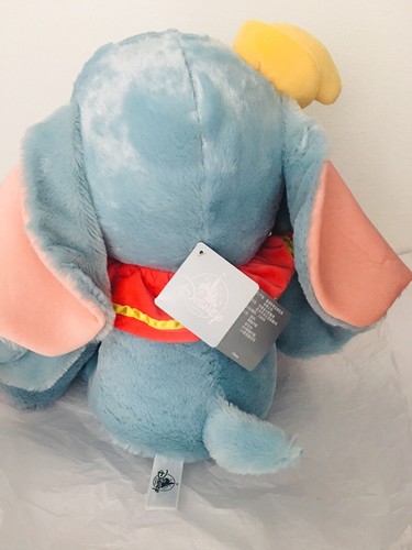 New Disney Parks 18” Big Feet Dumbo Plush - Picture 11 of 12