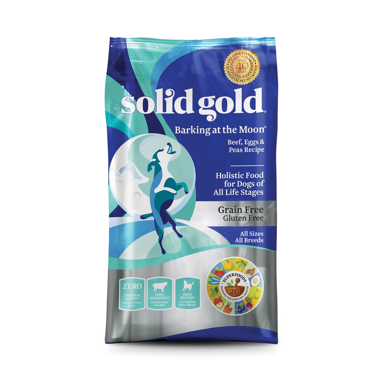 Solid Gold Barking at The Moon Dry Dog Food 24lb for sale online eBay
