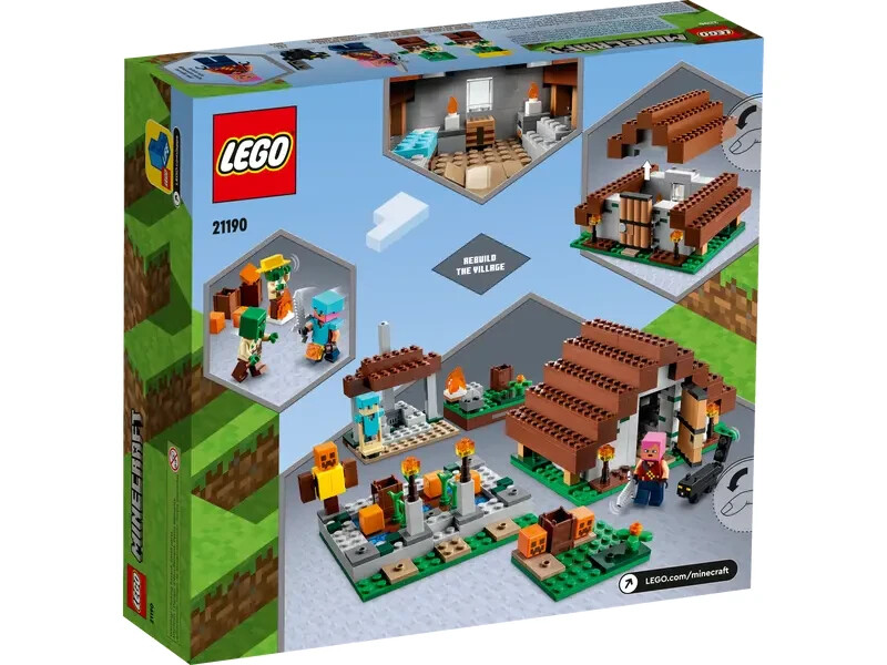 Lego The Abandoned Village 21190 Minecraft Minifigure Building Set