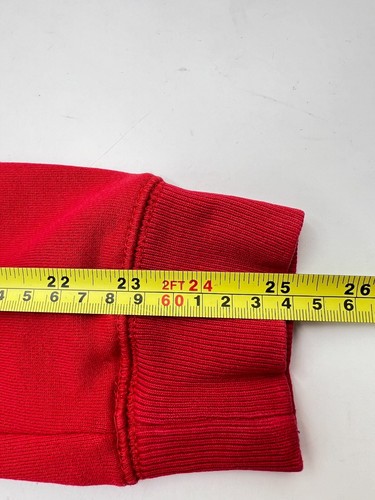 LEVI'S STRAUSS & CO Red Pullover Hoodie Jumper Kid's Boy's Size 16 y.o - Picture 8 of 10